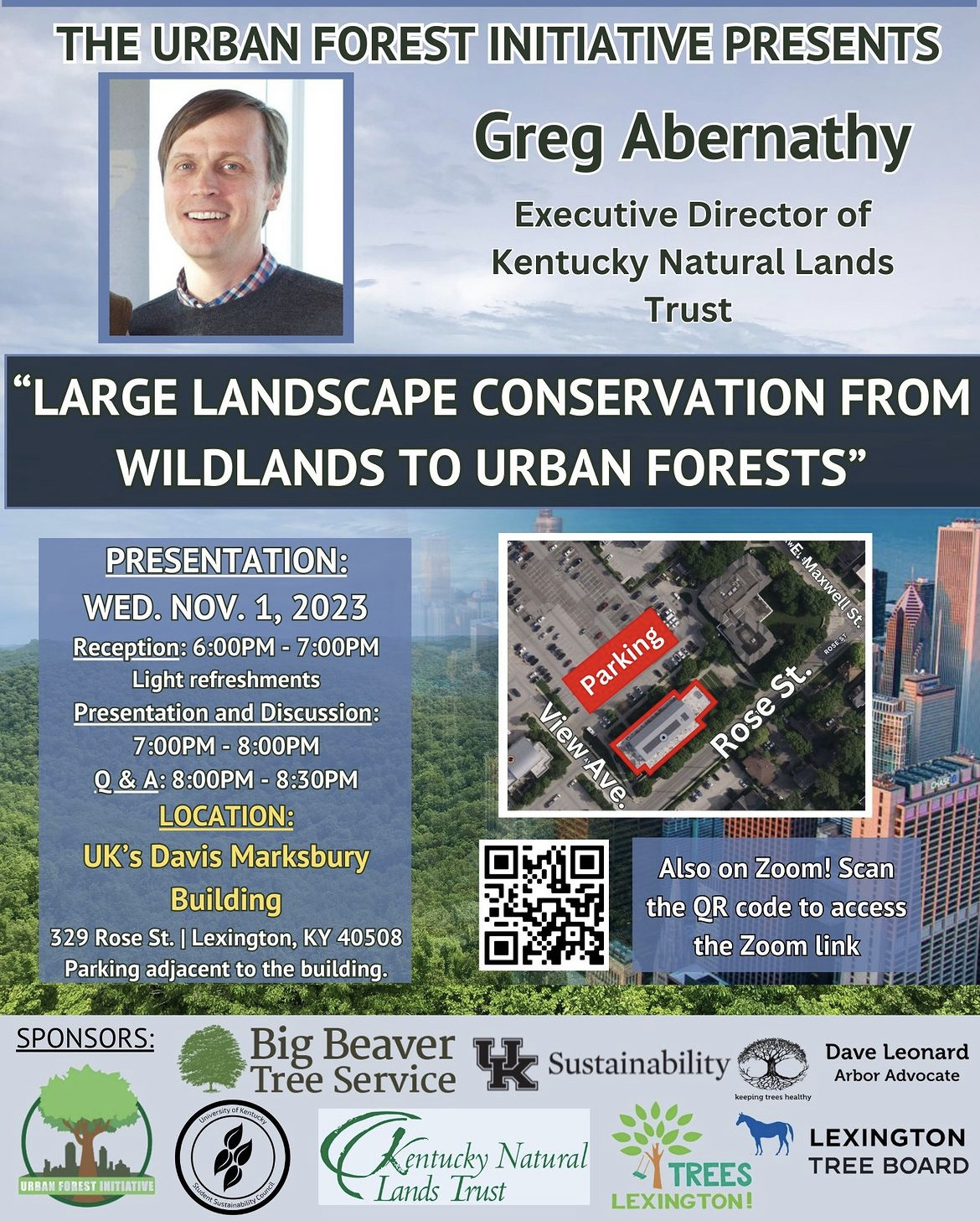 Greg Abernathy seminar flyer